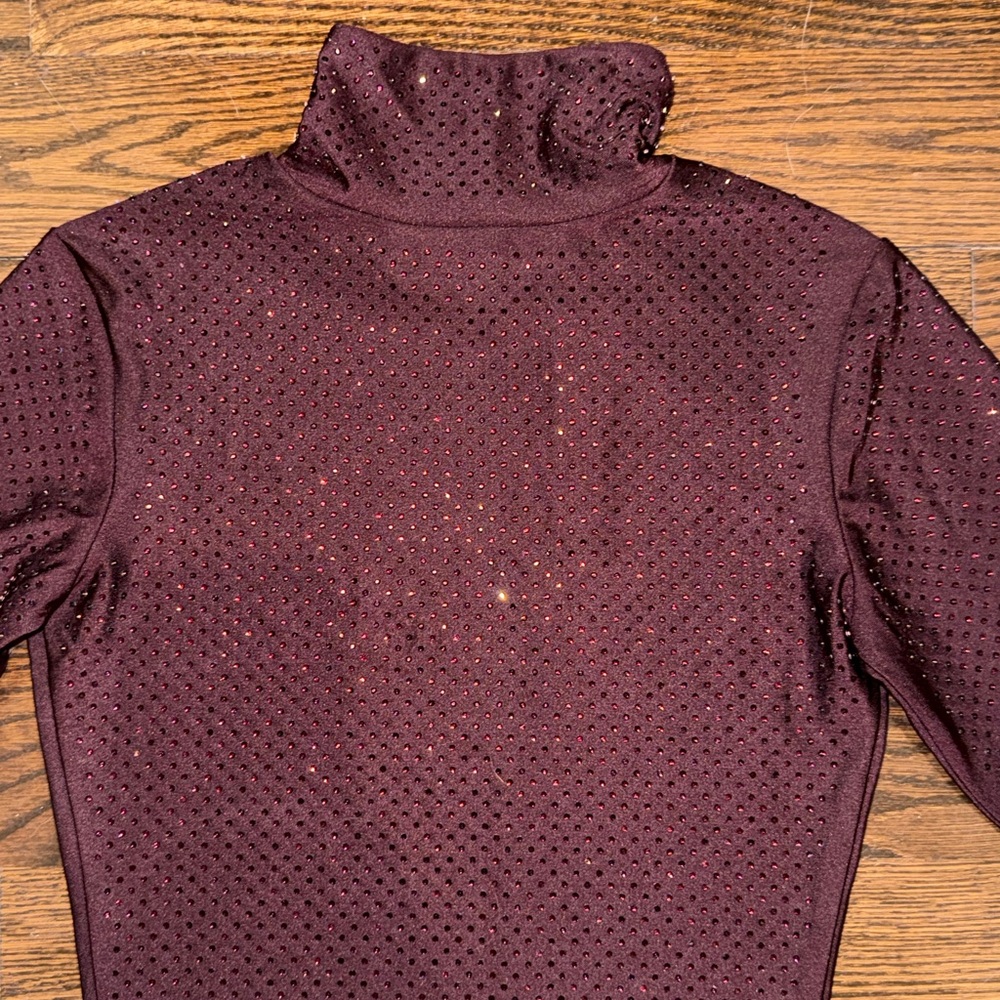 AFRM Milo Stud Turtleneck Jersey Bodysuit - Picture 14 of 15